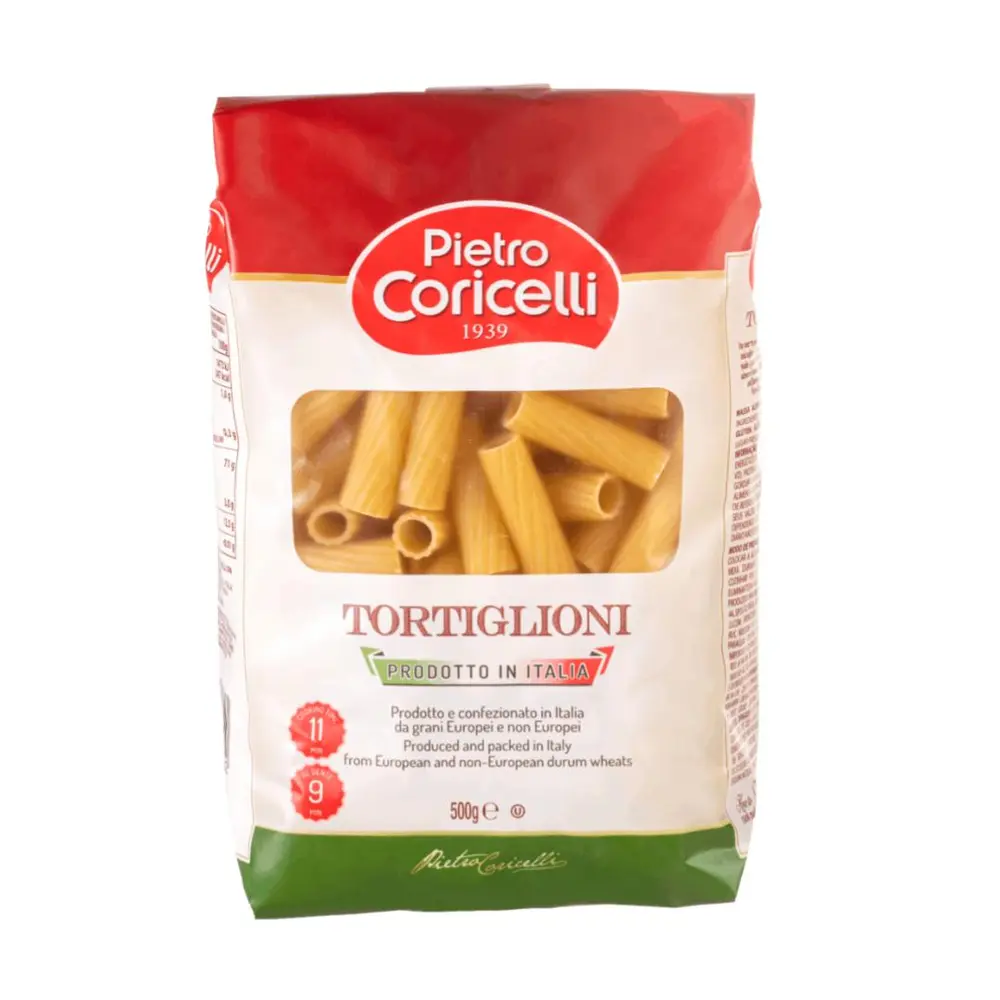 Nui Ống, Tortiglioni, 1.1 lb (500g) - PIETRO CORICELLI